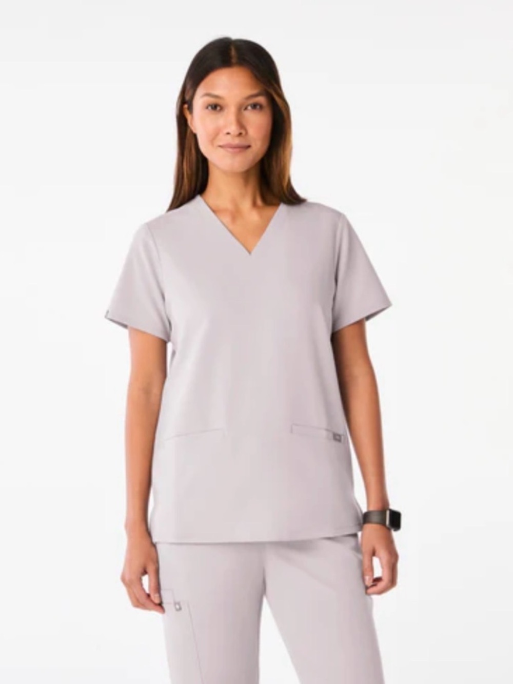 FIGS Scrub Set - Casma Three Pocket Top (S), High Rise Zamora Joggers (M-tall)